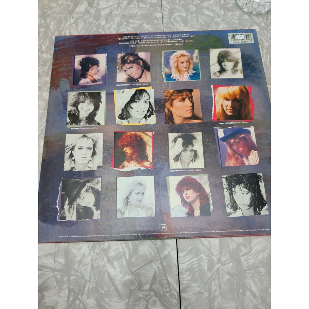 Vintage – BANGLES – Different Light - 1986- Vinyl LP - FC 40039